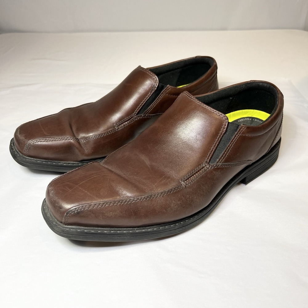 Bostonian Men's Bolton Free Oxford Flexlite Comfort Slip On Brown 10.5 Hommes